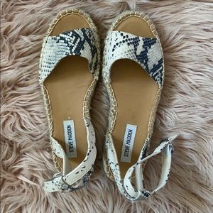 Steve Madden mini platform espadrilles